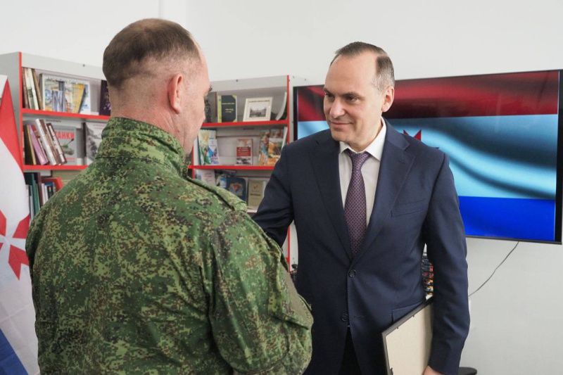 Команда Мордовии во главе с Артёмом Здуновым посетила подшефный Каланчак Херсонской области